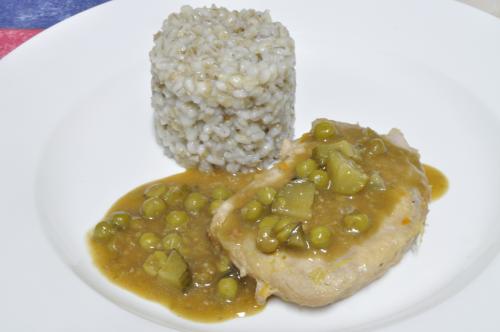 Jak uvařit jihočeský pikantní plátek s kroupy ? Snadné recept, připravený za 30 - 45 minut